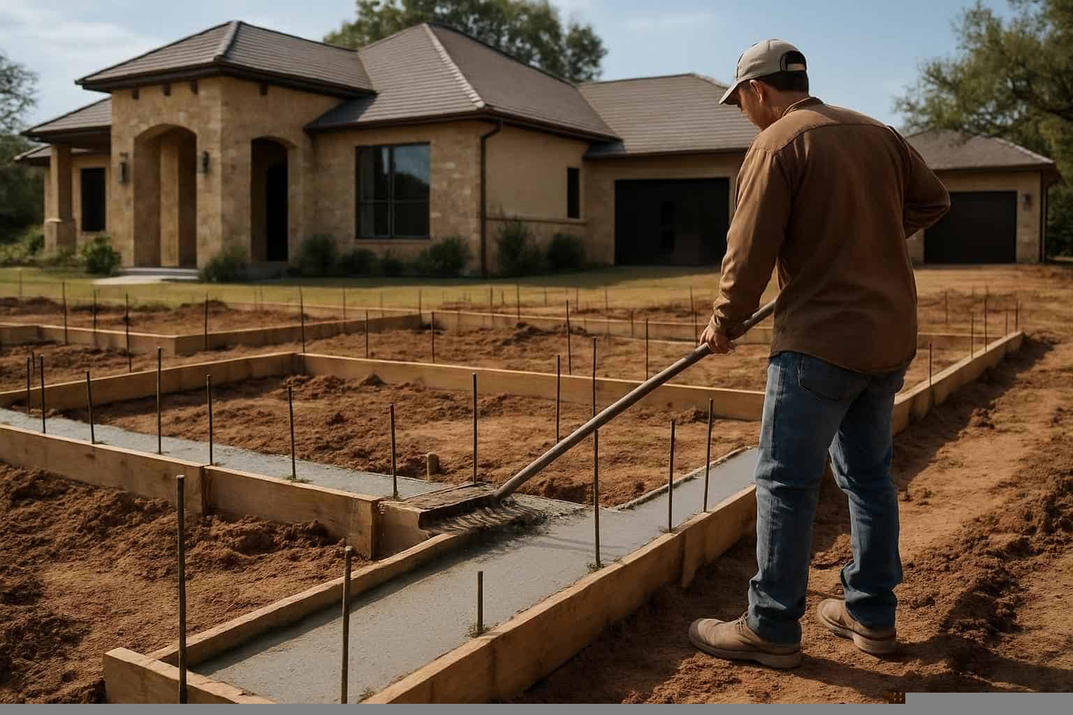 Concrete Footing Contractor in Pontotoc TX