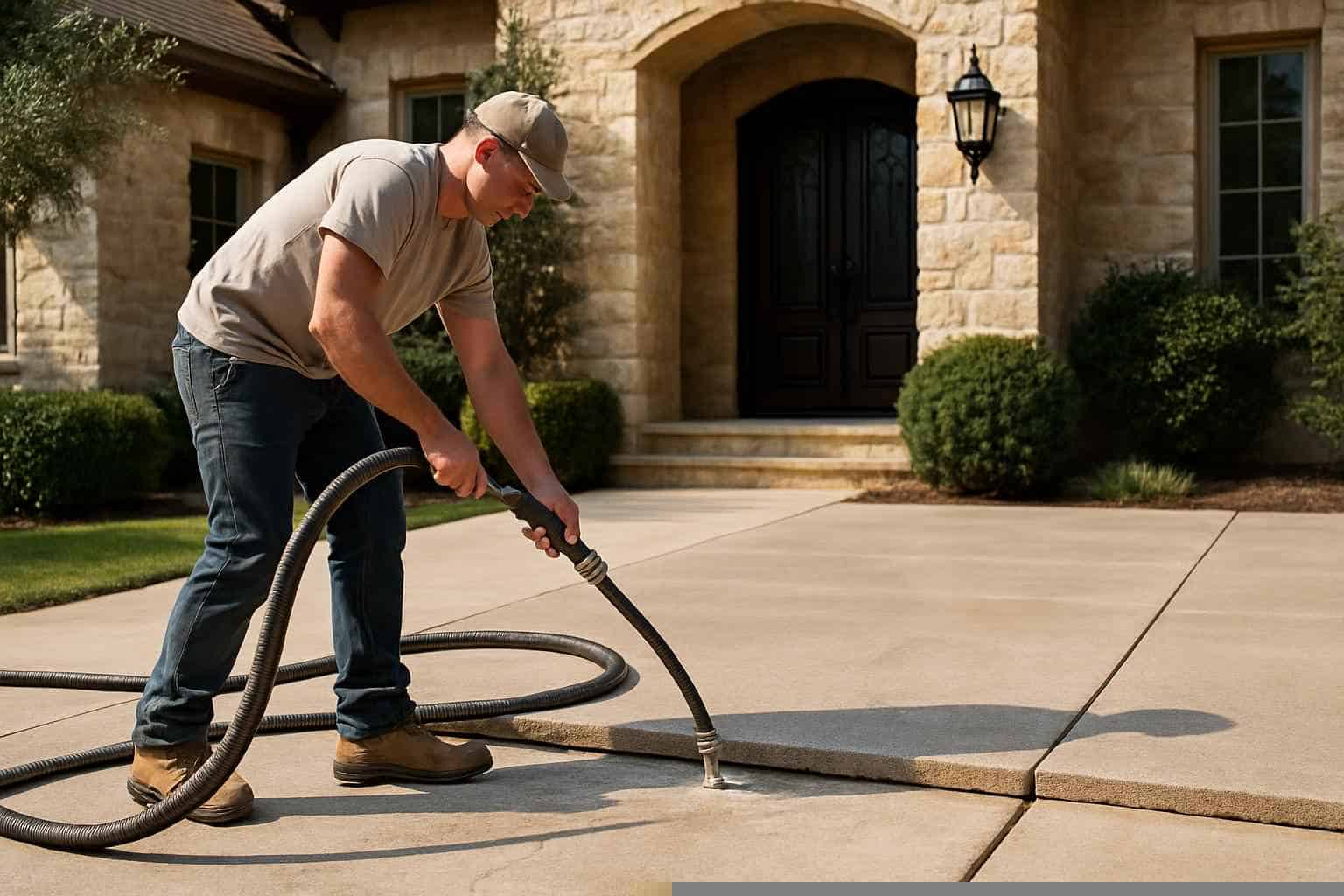 Concrete Leveling Service in Pipe Creek TX