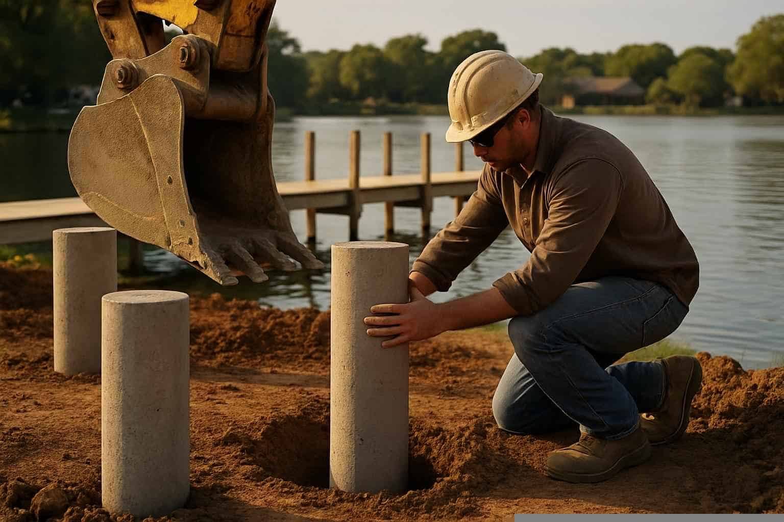 Foundation Repair Pier Beam Contractor In Cottonwood Shores TX Concrete Pier Installation Contractor in Cottonwood Shores TX