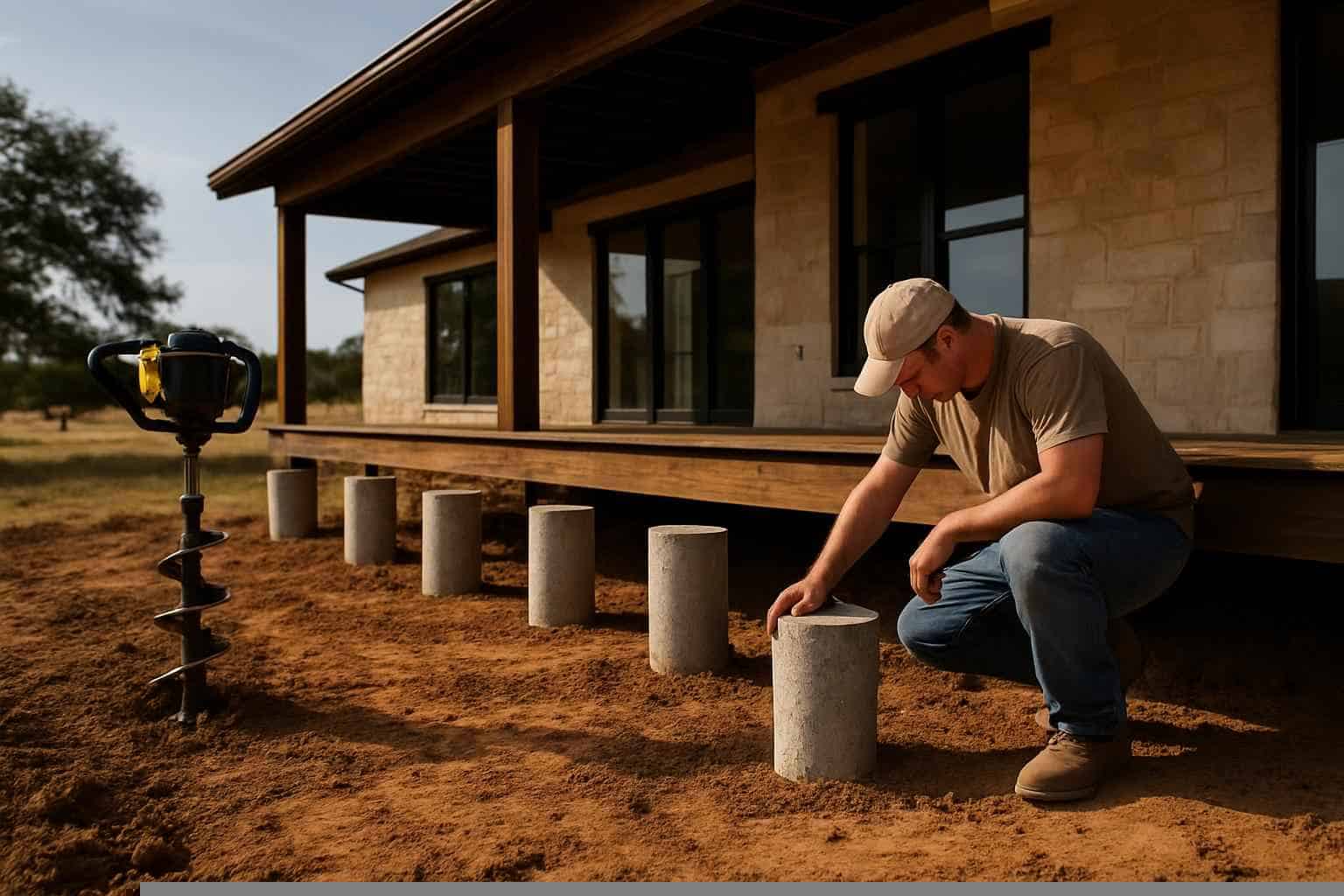 Concrete Pier Installation Contractor in Llano TX