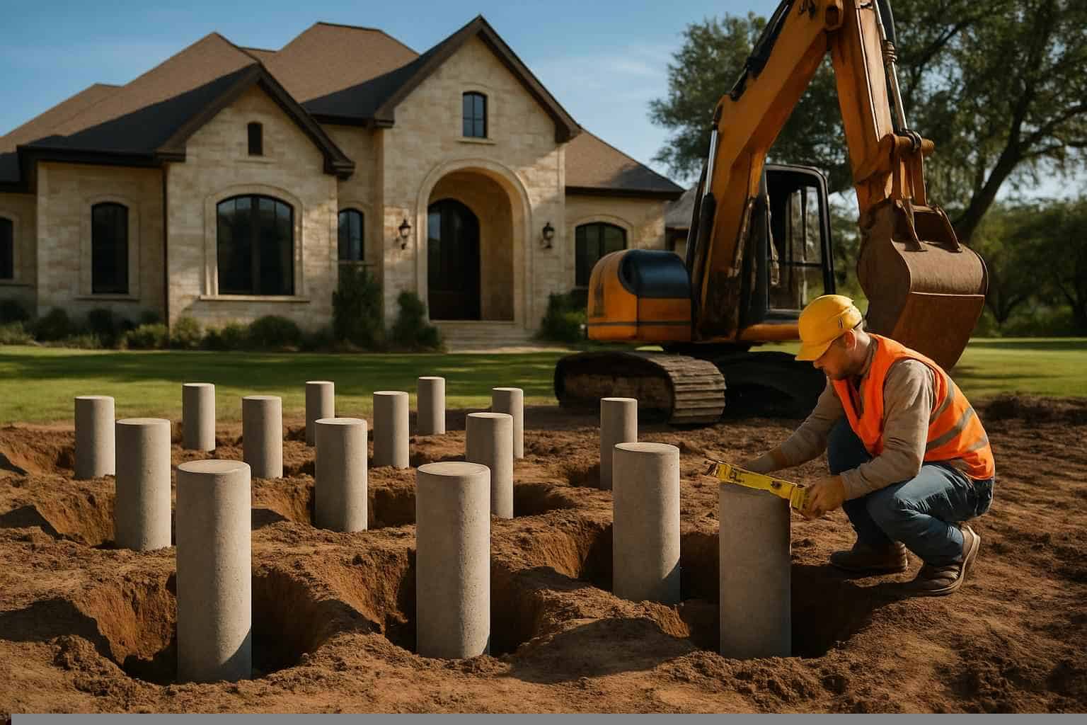 Foundation Repair Pier Beam Contractor In Medina TX Concrete Pier Installation Contractor in Medina TX
