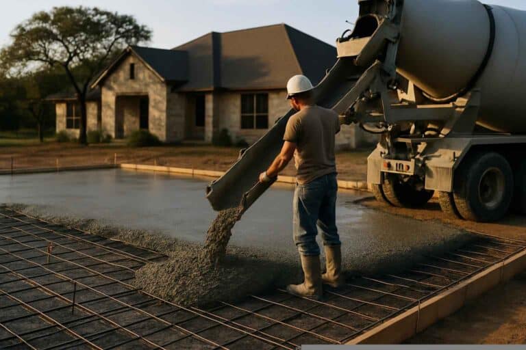 Concrete Slabs Foundations Contractor In Kingsland TX Concrete Slab Pouring Company In Kingsland TX