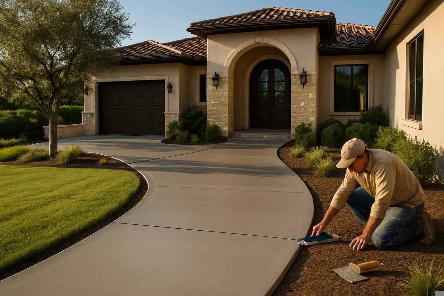 Concrete Walkway Contractor in Horseshoe Bay TX