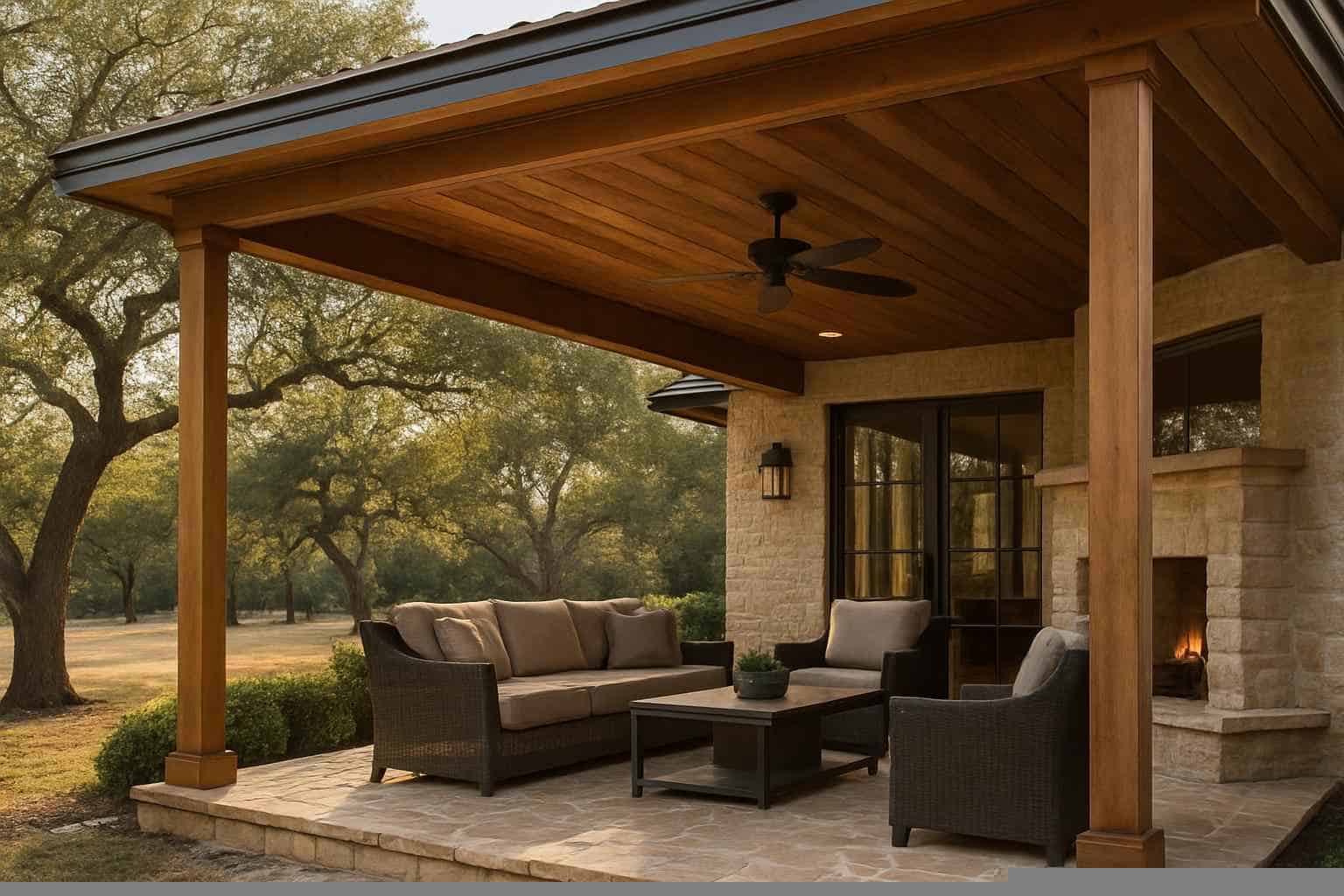 Covered Patio Contractor in Medina TX