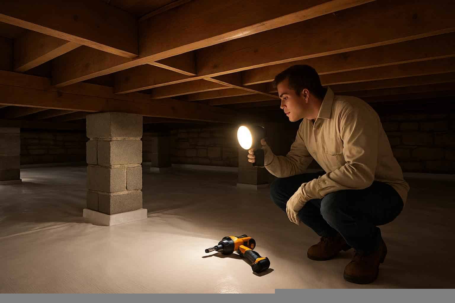 Foundation Repair Pier Beam Contractor In Pontotoc TX Crawl Space Repair Service in Pontotoc TX