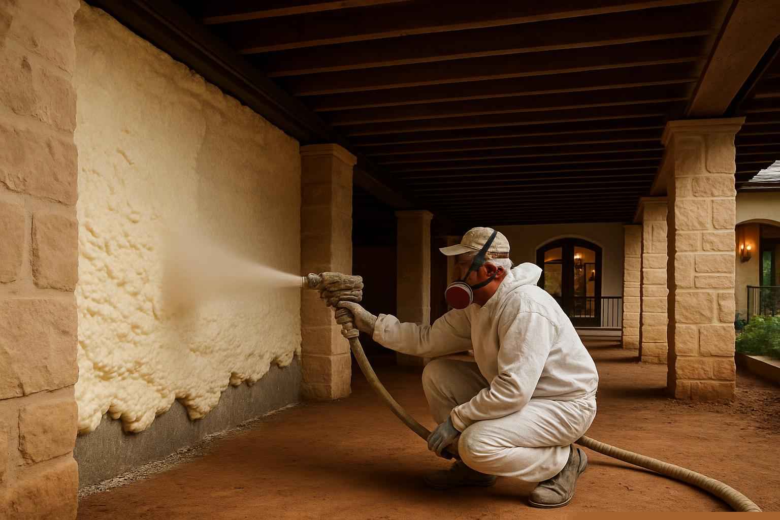 Spray Foam Insulation Contractor In Horseshoe Bay TX Crawl Space Spray Foam Service in Horseshoe Bay TX