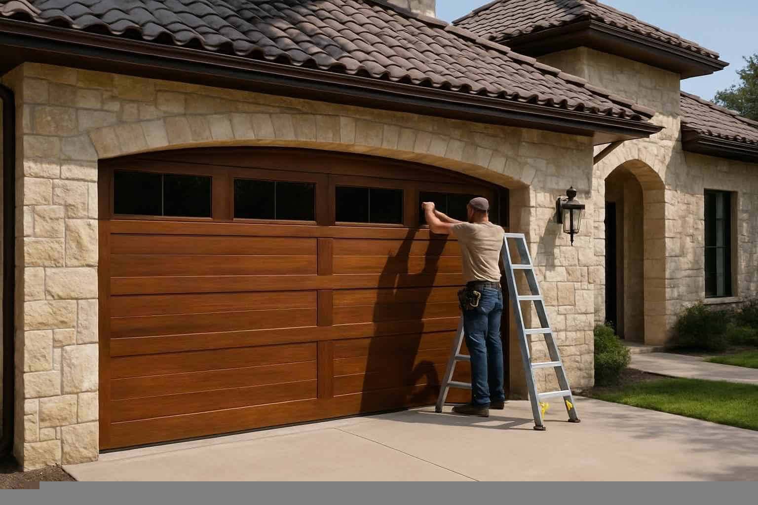 Garage Door Installation Contractor In Pipe Creek TX Custom Garage Door Installation in Pipe Creek TX