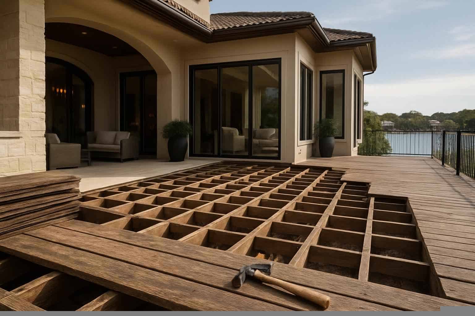 Deck Construction Contractor In Cottonwood Shores TX Deck Demolition Prep Service in Cottonwood Shores TX