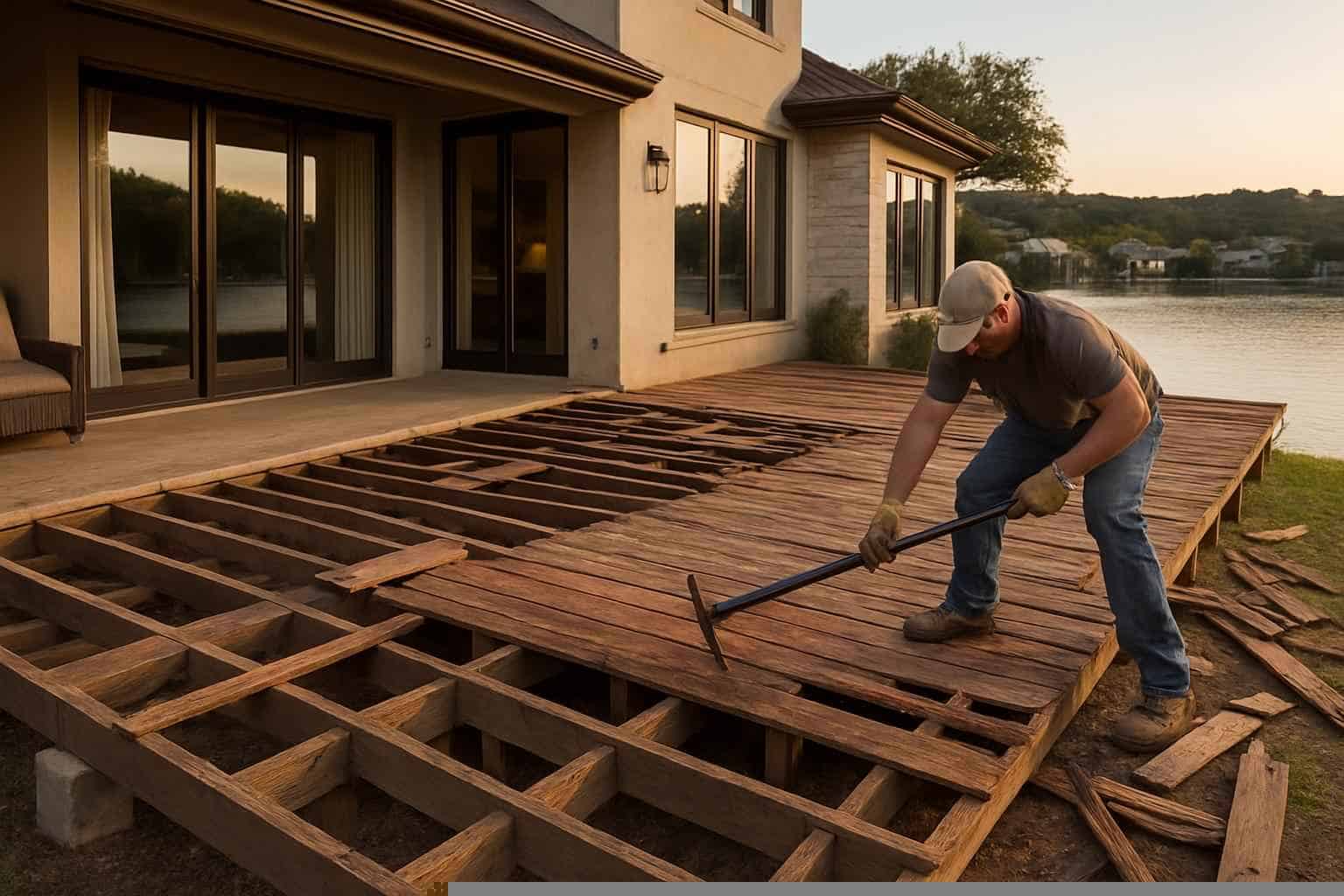 Deck Demolition Prep Service in Horseshoe Bay TX