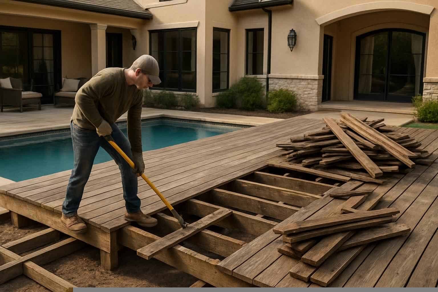 Deck Demolition Prep Service in Pontotoc TX