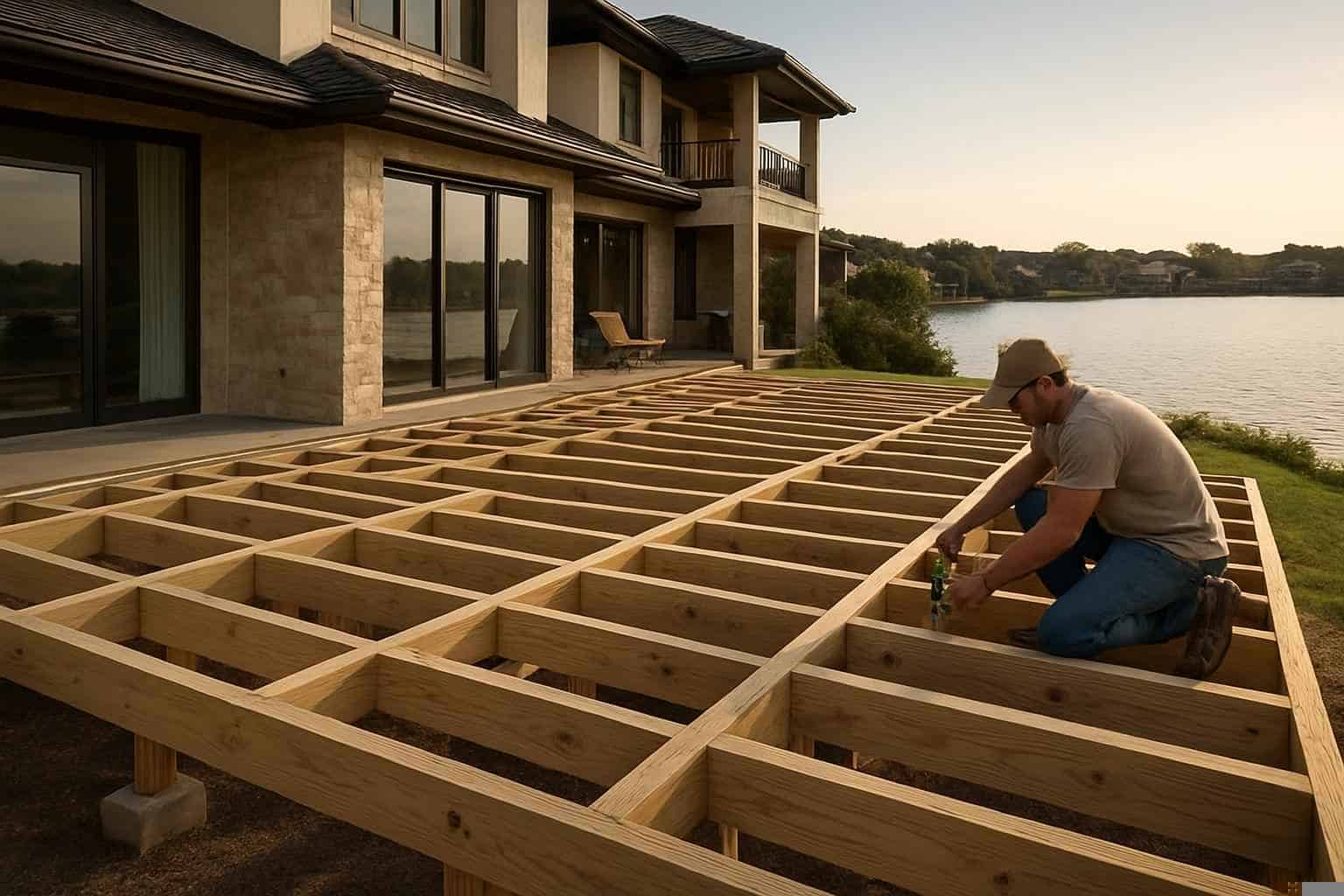 Framing Carpentry Contractor In Cottonwood Shores TX Deck Framing Contractor in Cottonwood Shores TX