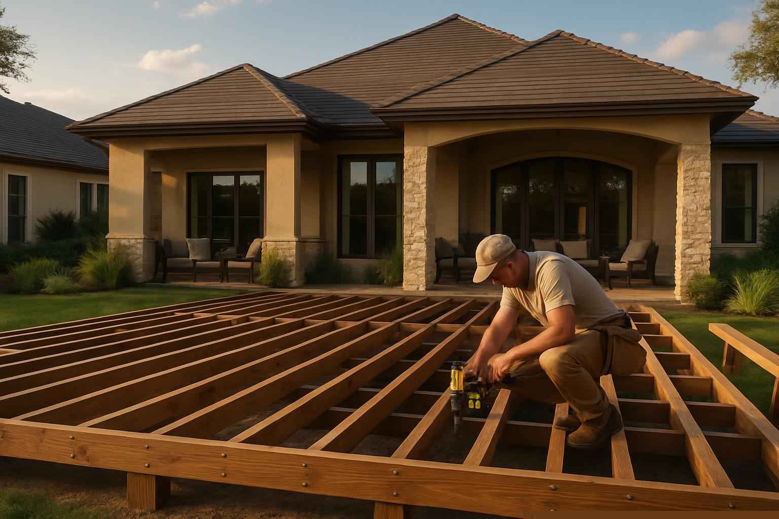 Deck Framing Contractor in Pontotoc TX
