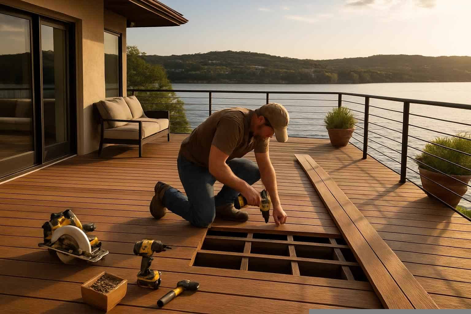 Deck Construction Contractor In Cottonwood Shores TX Deck Repair Service in Cottonwood Shores TX