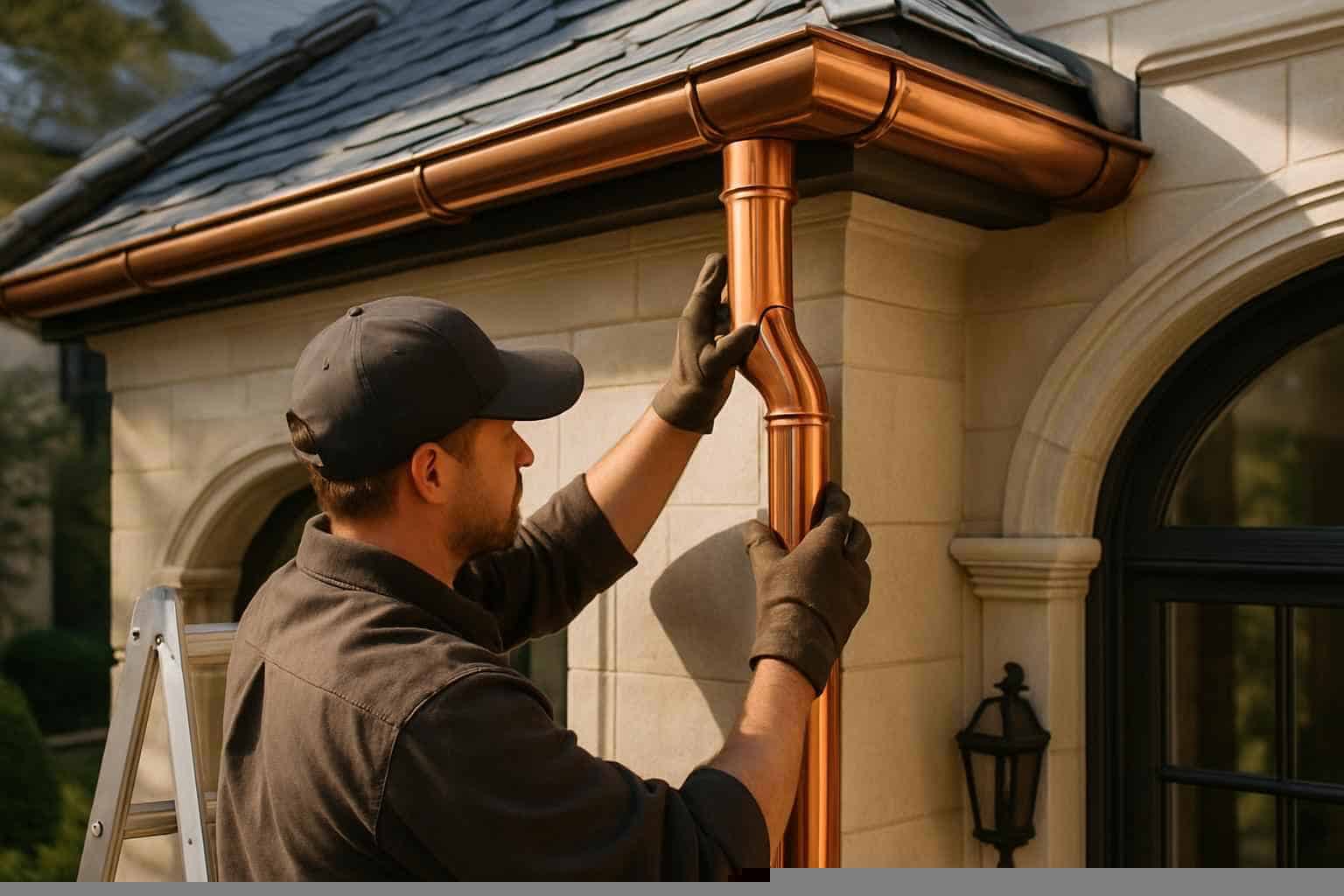 Downspout Installation Service in Mason TX