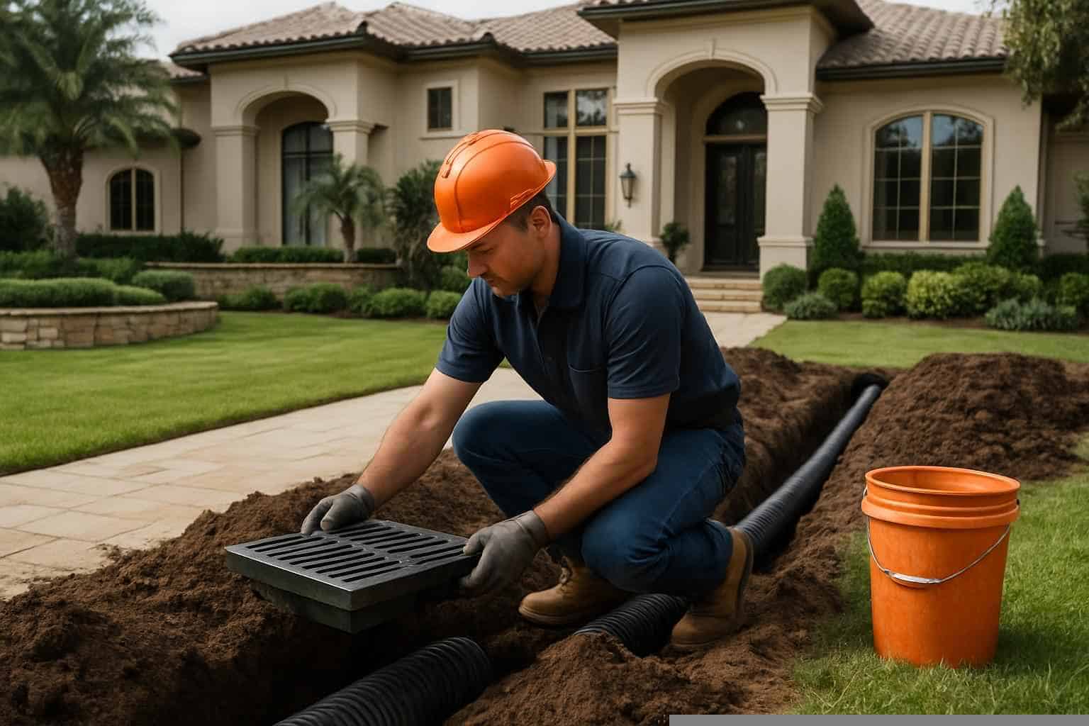 Drainage Solutions Contractor In Horseshoe Bay TX Drainage Repair Service in Horseshoe Bay TX