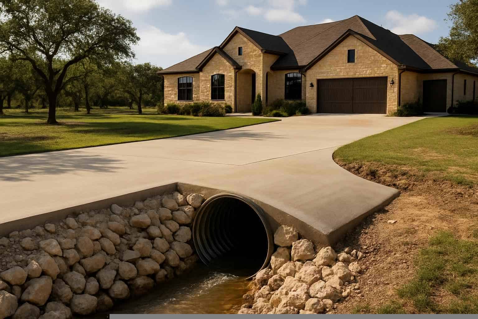 Driveway Culvert Installation Service in Pipe Creek TX