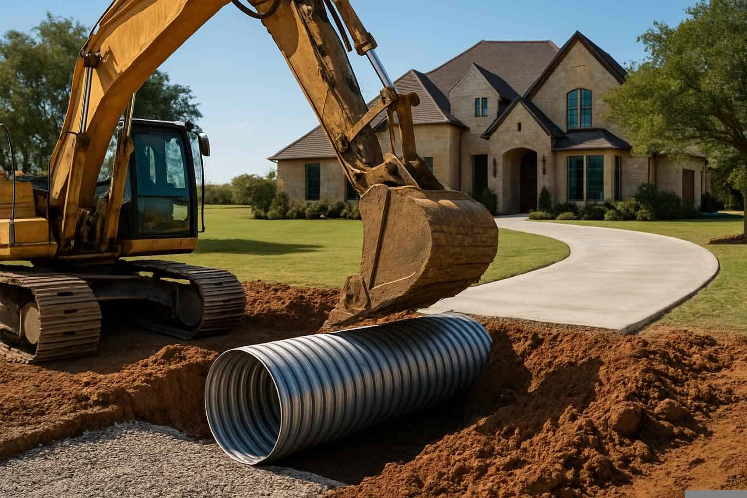 Driveway Culvert Installation Service in Pontotoc TX