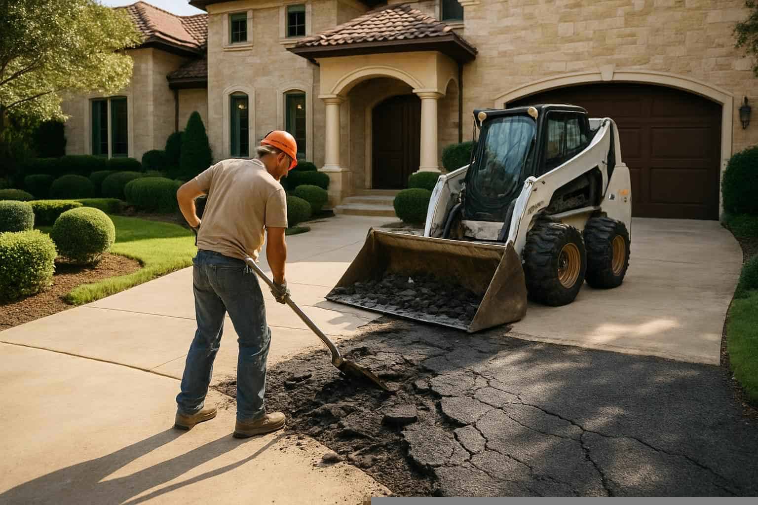 Concrete Driveway Contractor In Cottonwood Shores TX Driveway Repair Service in Cottonwood Shores TX
