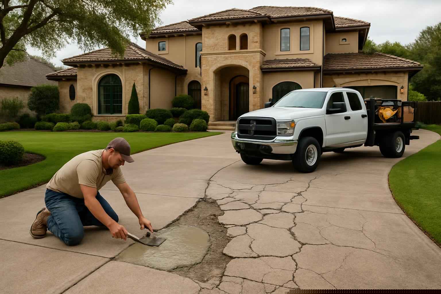 Driveway Repair Service in Kingsland TX