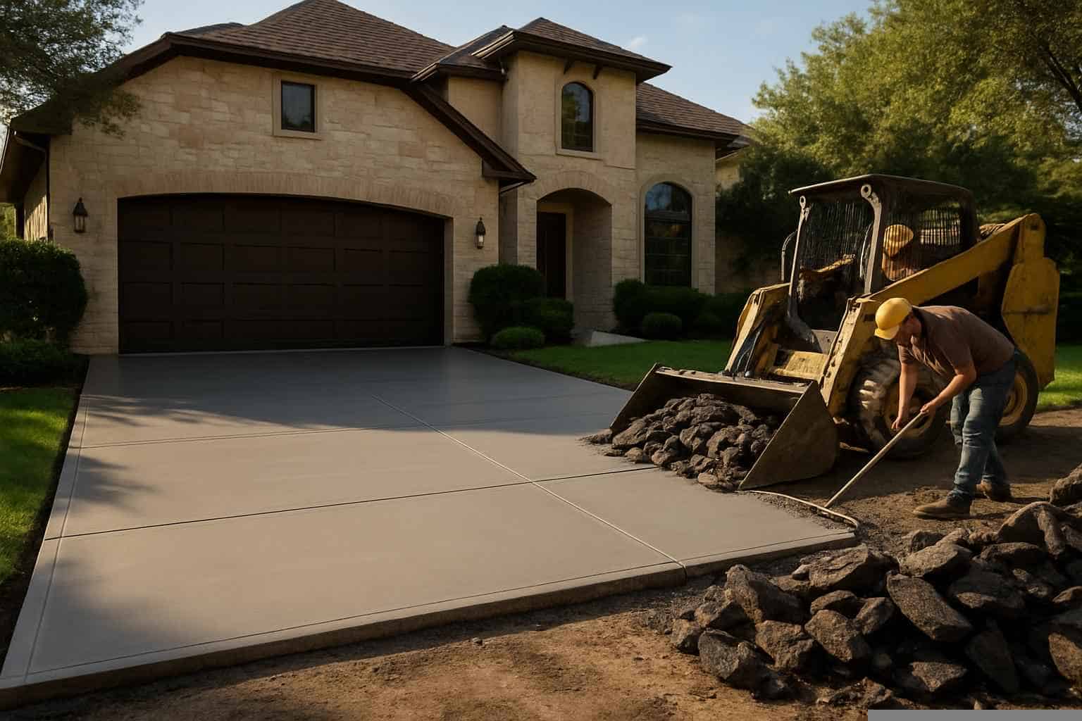 Concrete Driveway Contractor In Cottonwood Shores TX Driveway Replacement Company in Cottonwood Shores TX