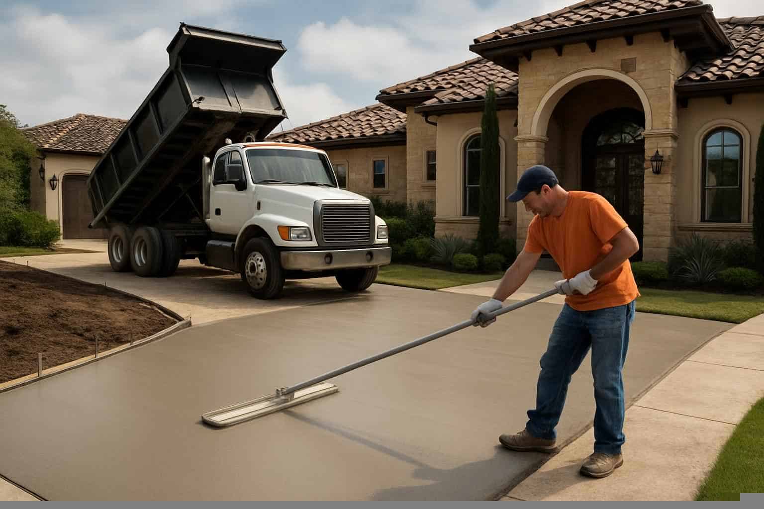 Concrete Driveway Contractor In Horseshoe Bay TX Driveway Replacement Company in Horseshoe Bay TX
