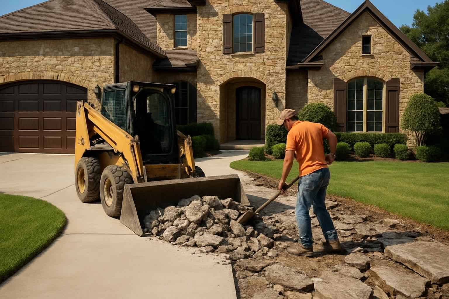 Concrete Driveway Contractor In Mason TX Driveway Replacement Company in Mason TX
