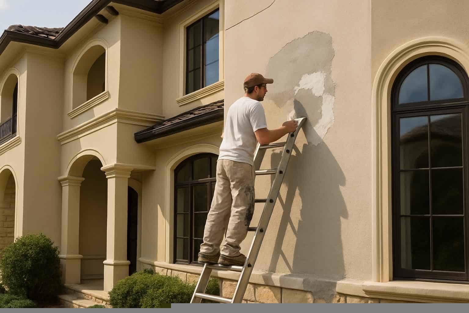 Stucco Repair Contractor In Pipe Creek TX EIFS Repair Service in Pipe Creek TX