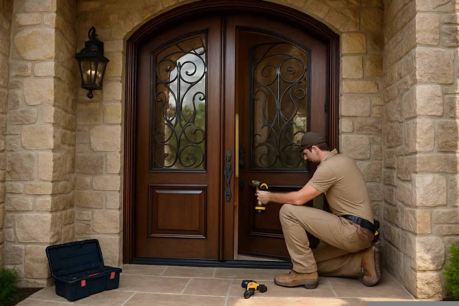 Custom Door Installation Contractor In Medina TX Entry Door Installation Contractor in Medina TX