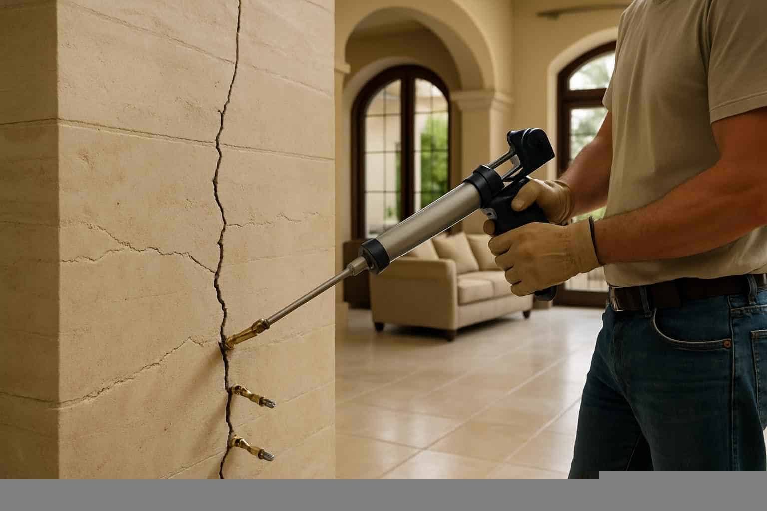 Concrete Repair Contractor In Medina TX Epoxy Injection Service in Medina TX