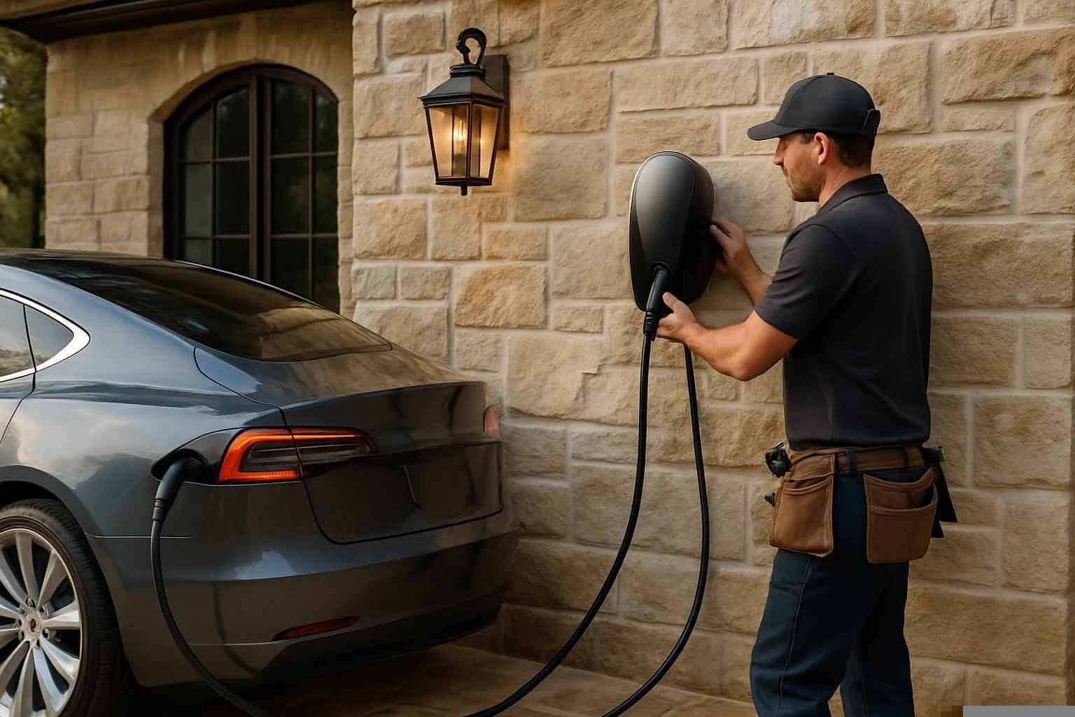 Electrical Contractor In Medina TX EV Charger Installation Contractor in Medina TX