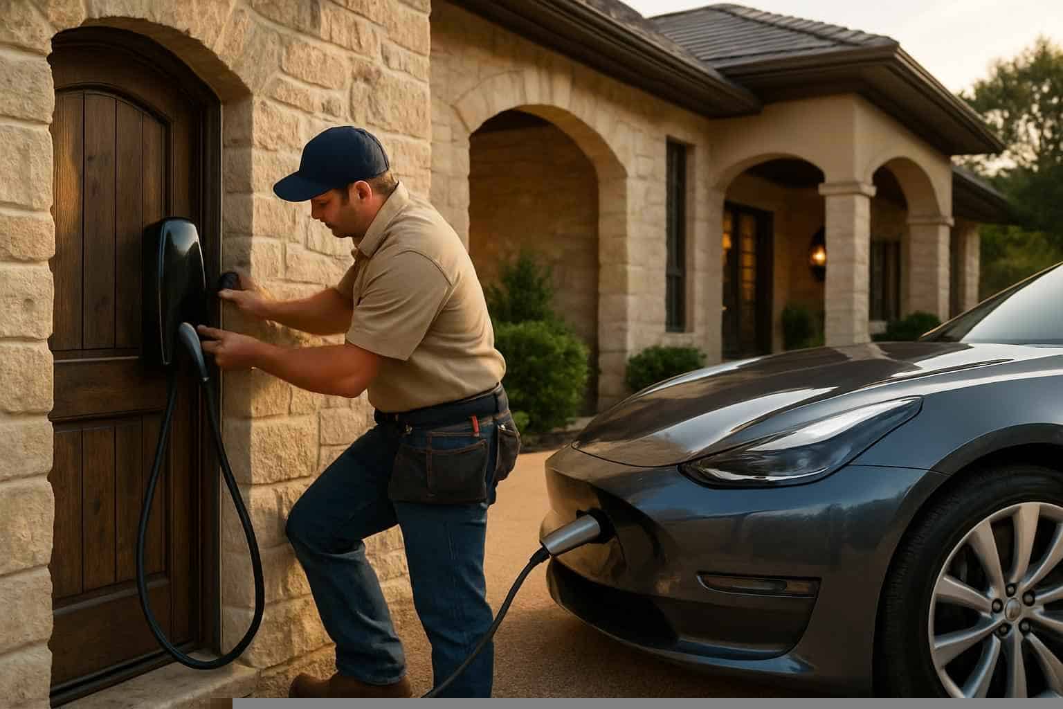EV Charger Installation Contractor in Pipe Creek TX