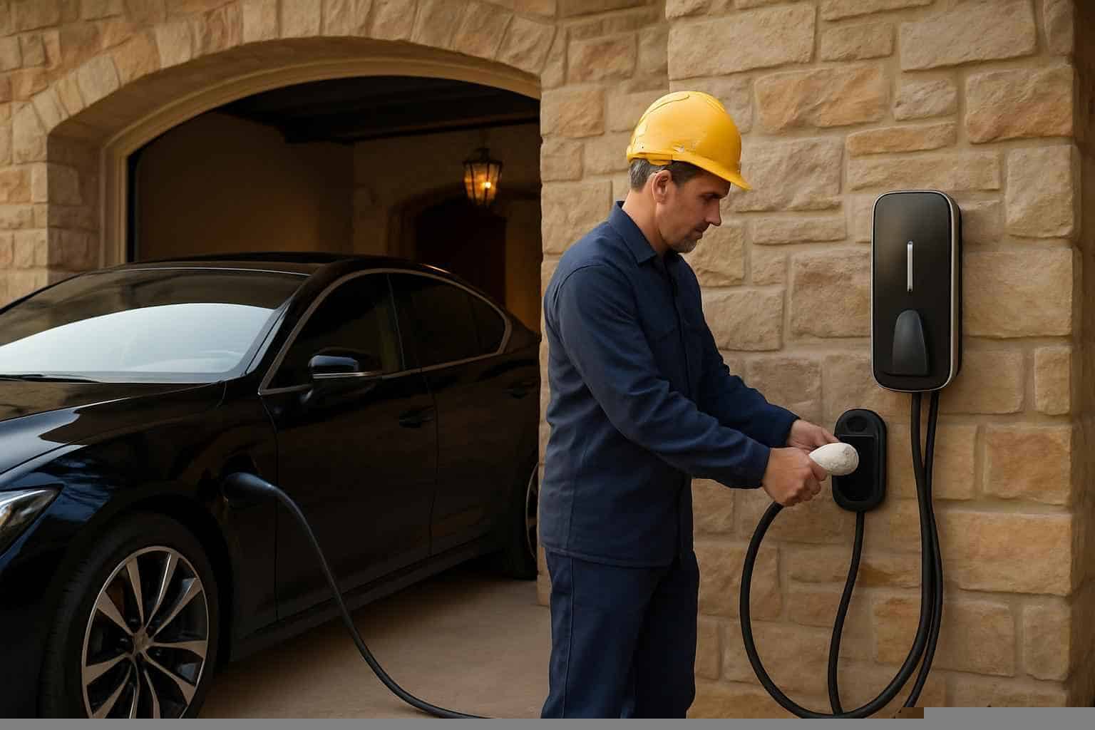 Electrical Contractor In Pontotoc TX EV Charger Installation Contractor in Pontotoc TX