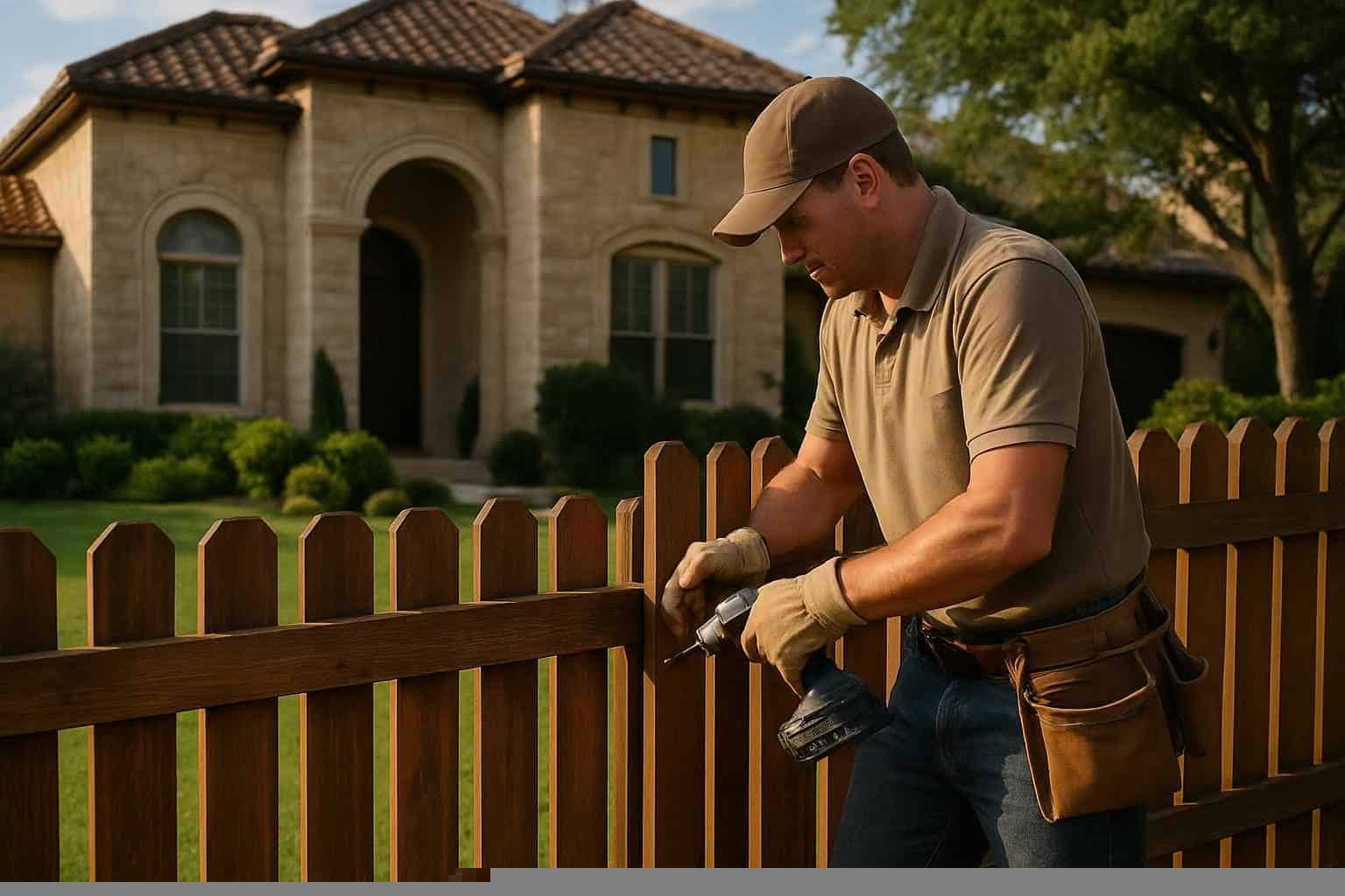 Fence Repair Service in Mason TX