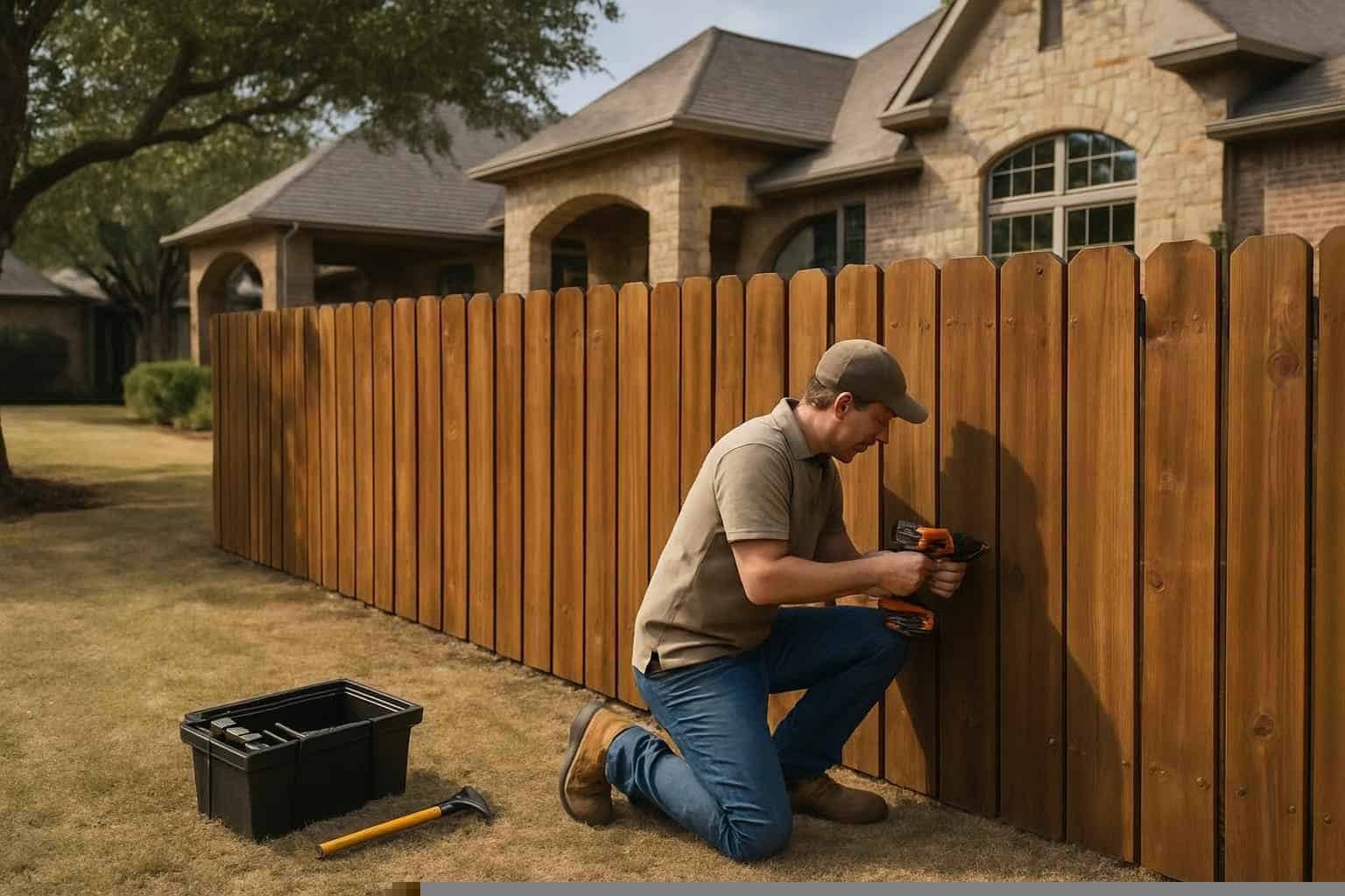 Fence Installation Contractor In Pontotoc TX Fence Repair Service in Pontotoc TX