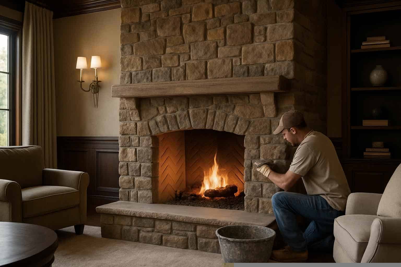 Fireplace Chimney Masonry Contractor in Medina TX