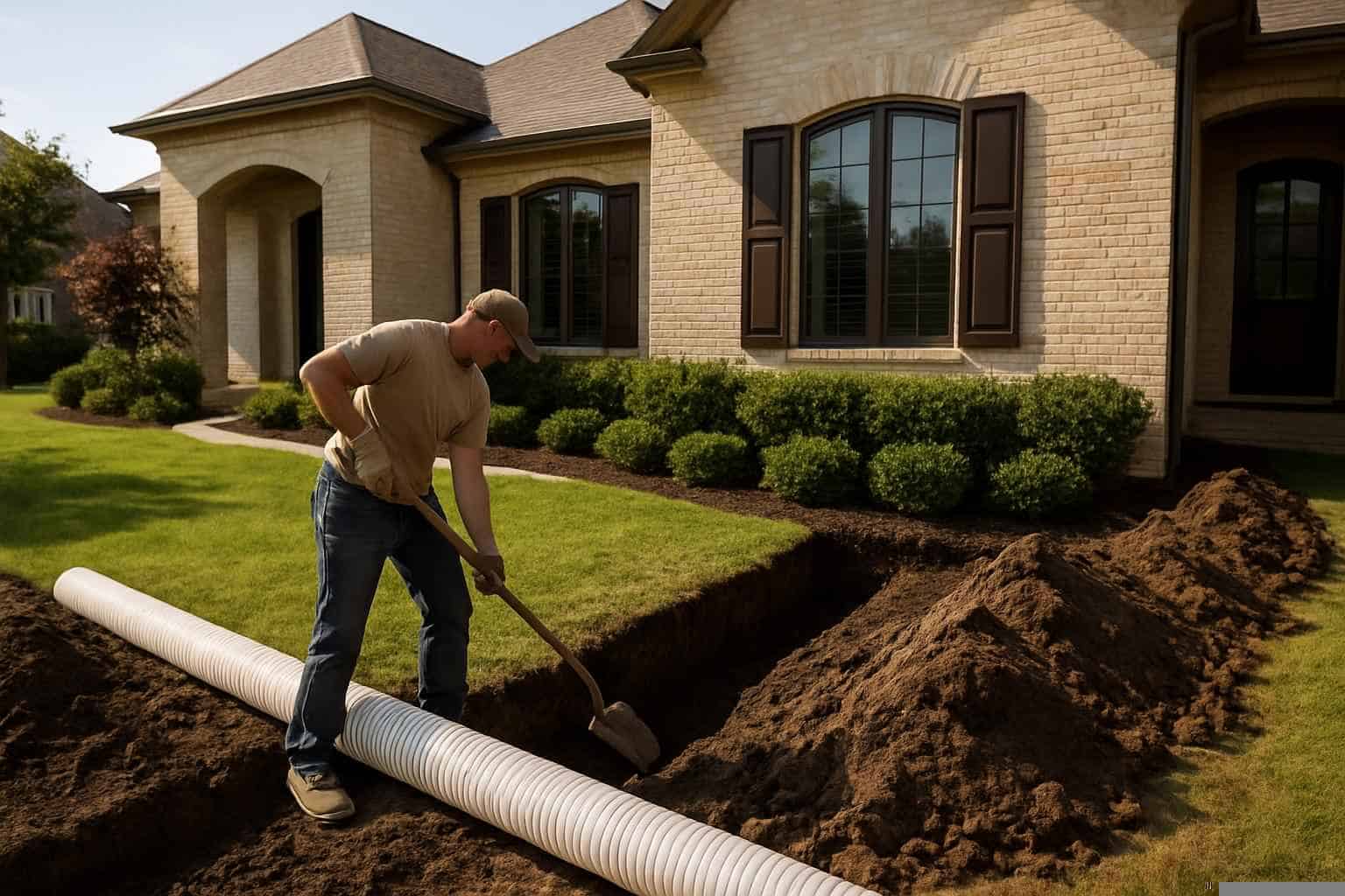 Foundation Drainage Correction Service in Mason TX