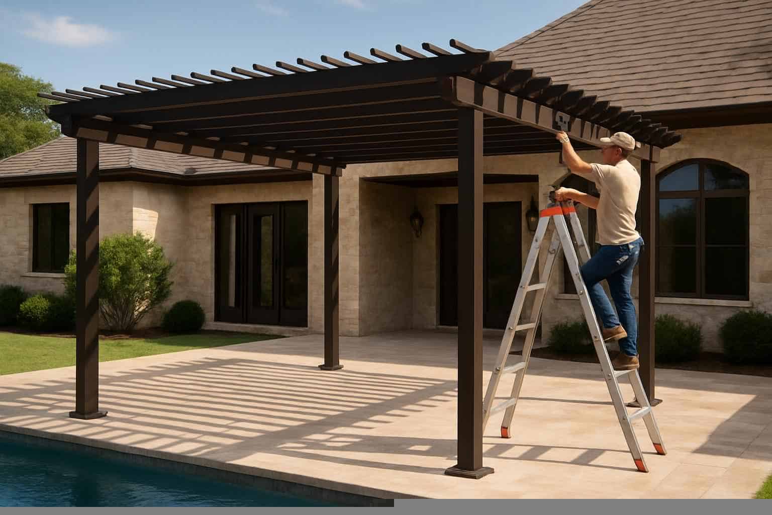 Freestanding Pergola Installer in Mason TX