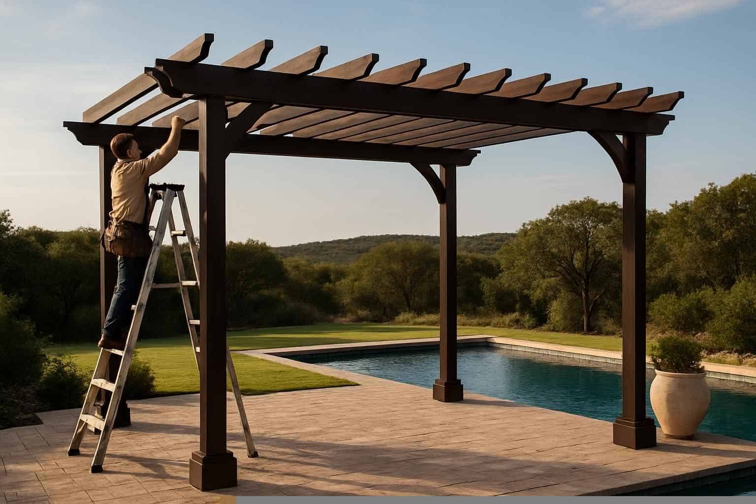 Freestanding Pergola Installer in Pipe Creek TX
