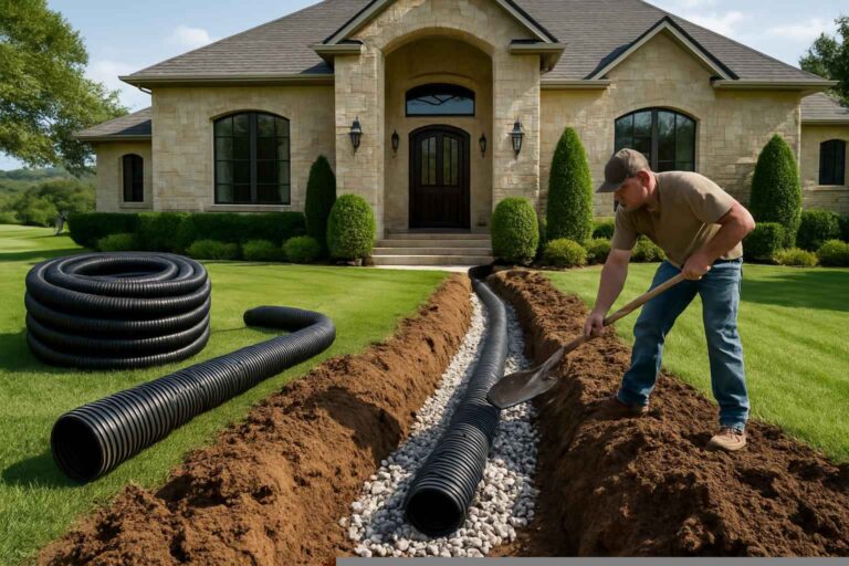 French Drain Installation Contractor In Llano TX