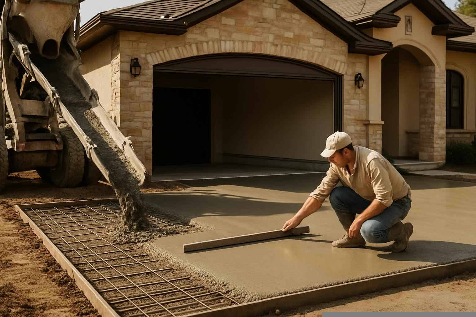 Garage Slab Installation Service in Pontotoc TX