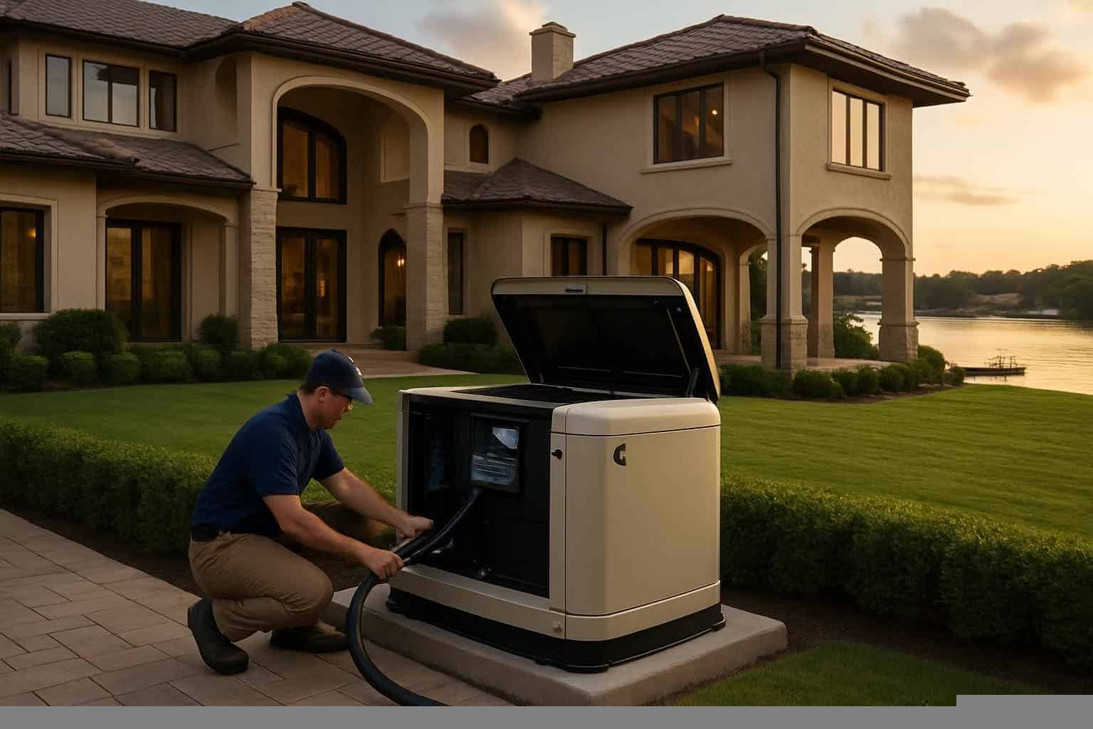 Electrical Contractor In Cottonwood Shores TX Generator Installation Contractor in Cottonwood Shores TX