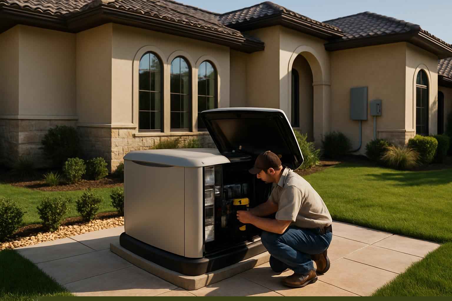 Generator Installation Contractor in Horseshoe Bay TX