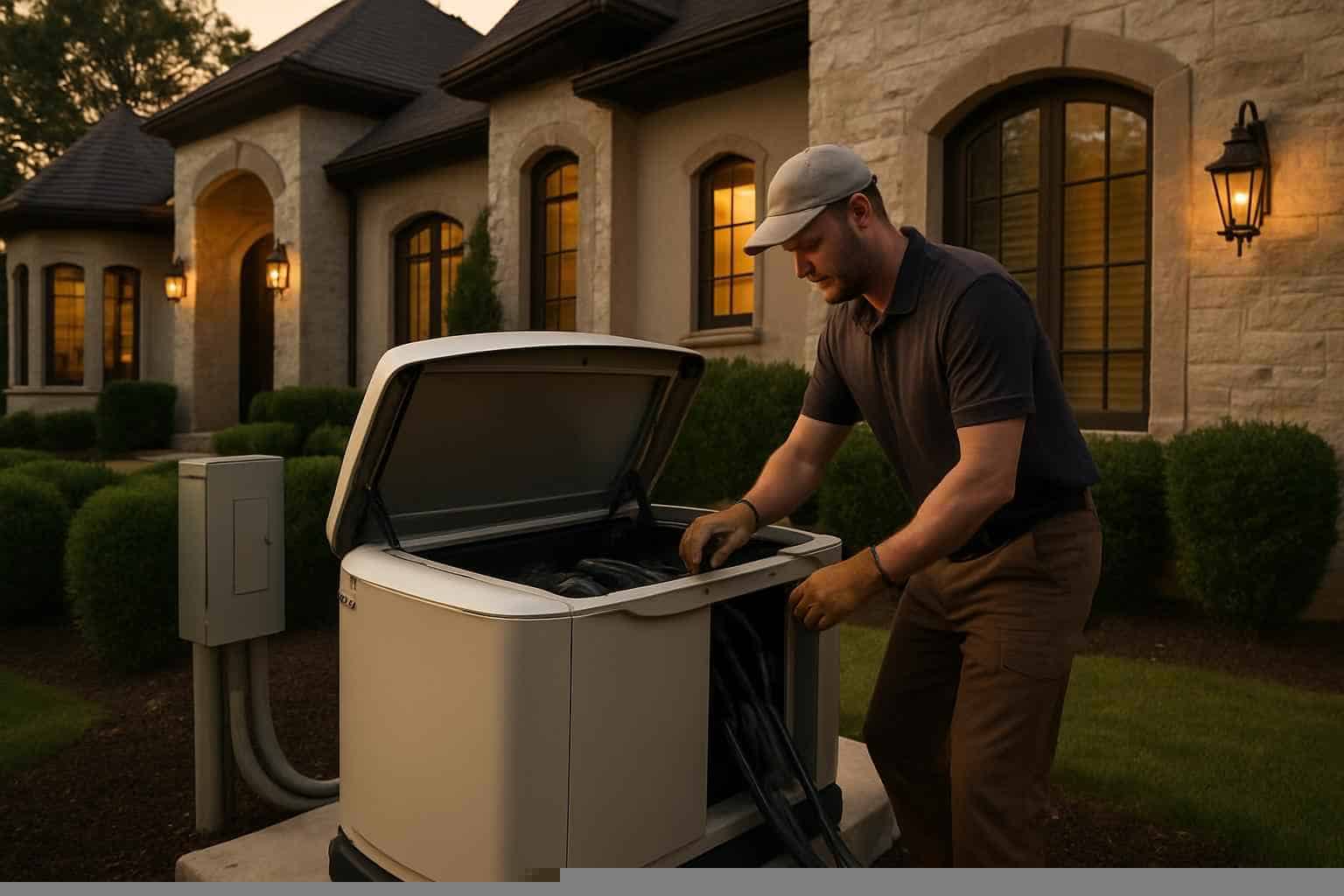 Electrical Contractor In Pontotoc TX Generator Installation Contractor in Pontotoc TX