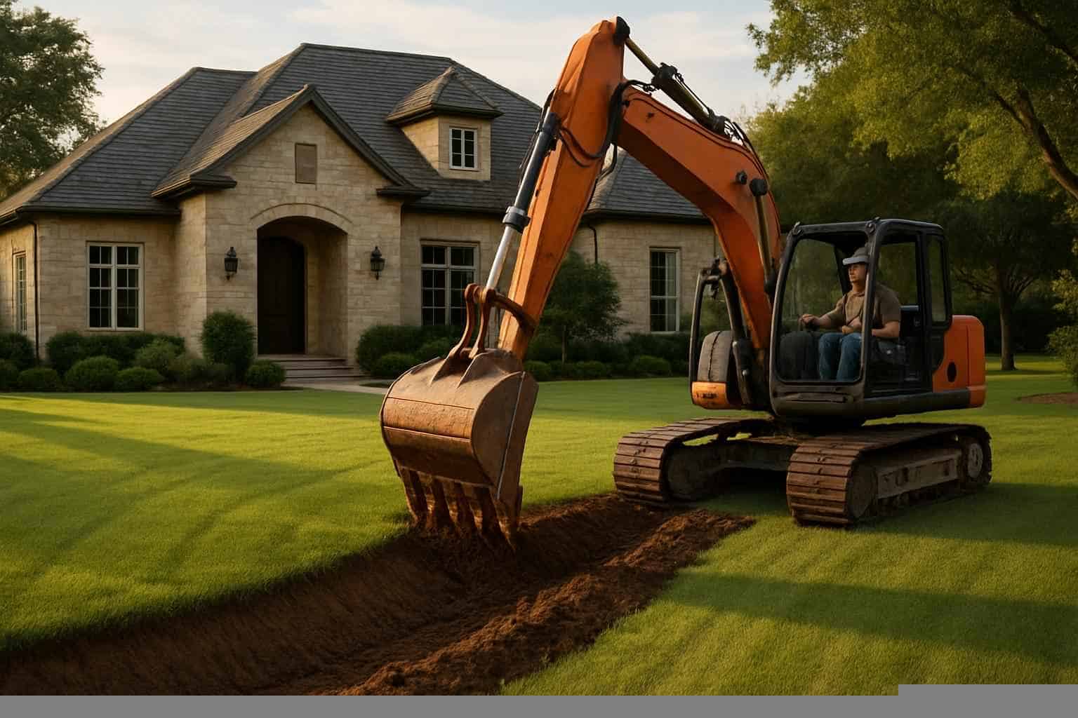 Grading Swale Contractor in Mason TX