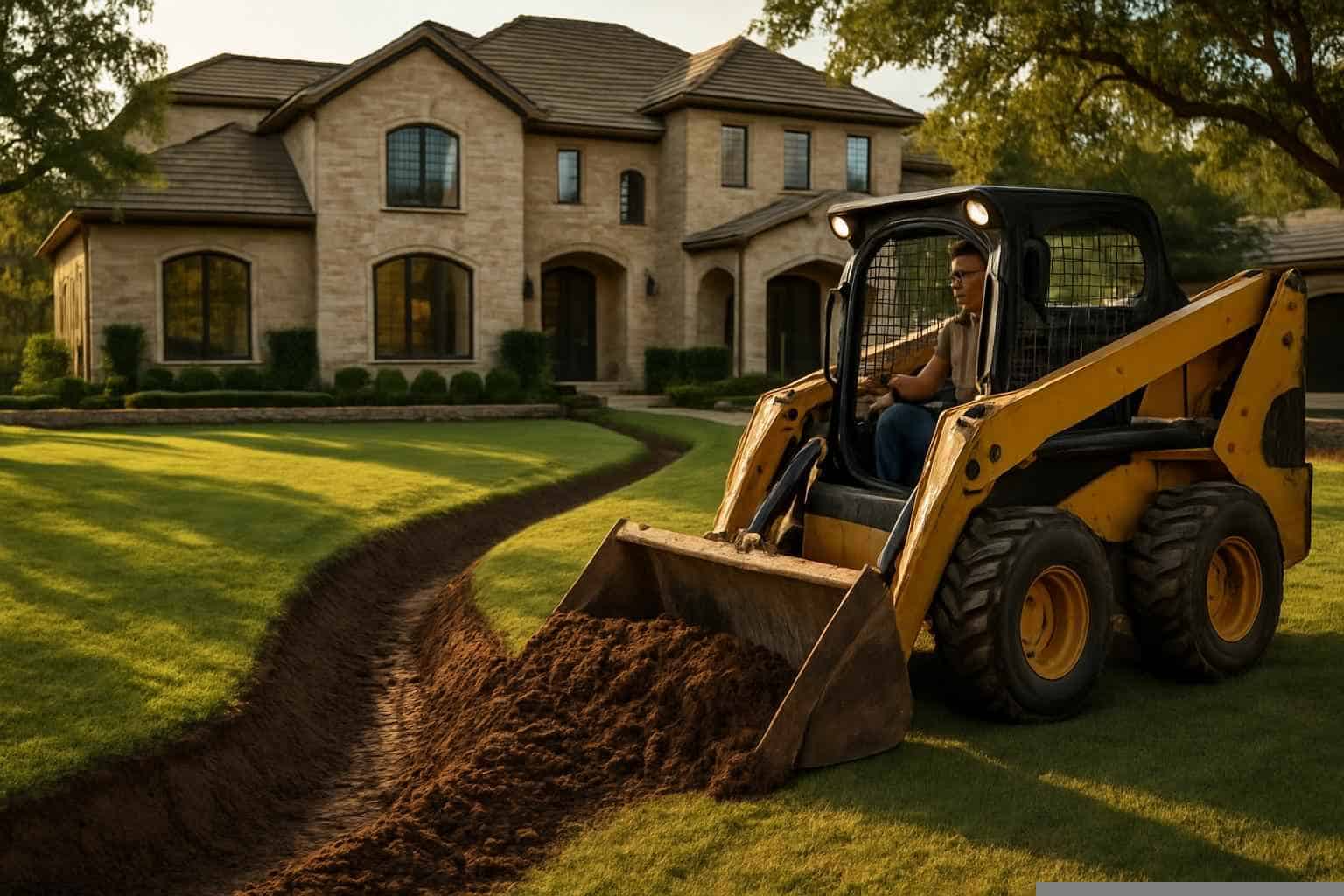 Grading Swale Contractor in Medina TX