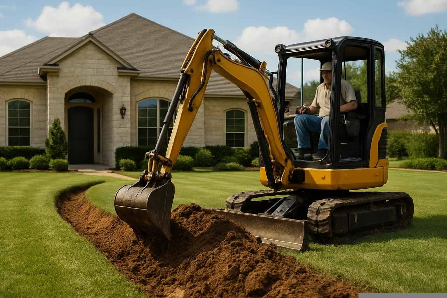 Grading Swale Contractor in Pontotoc TX