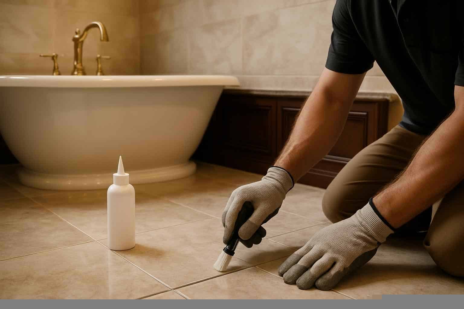 Grout Repair Sealing Service in Cottonwood Shores TX