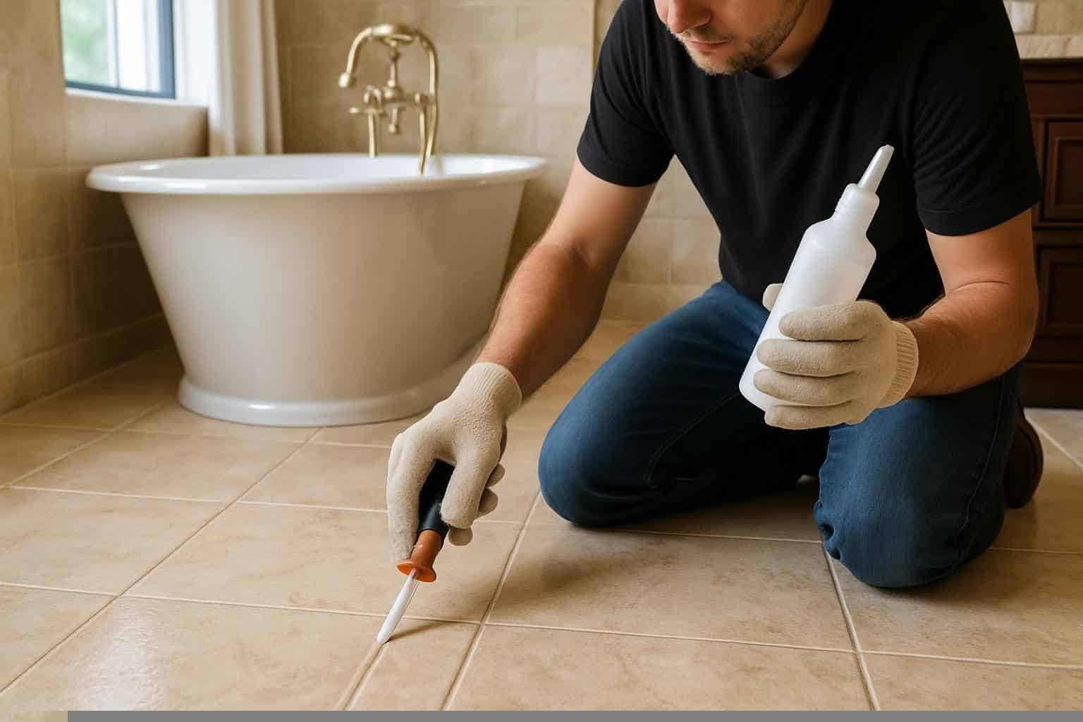 Grout Repair Sealing Service in Horseshoe Bay TX