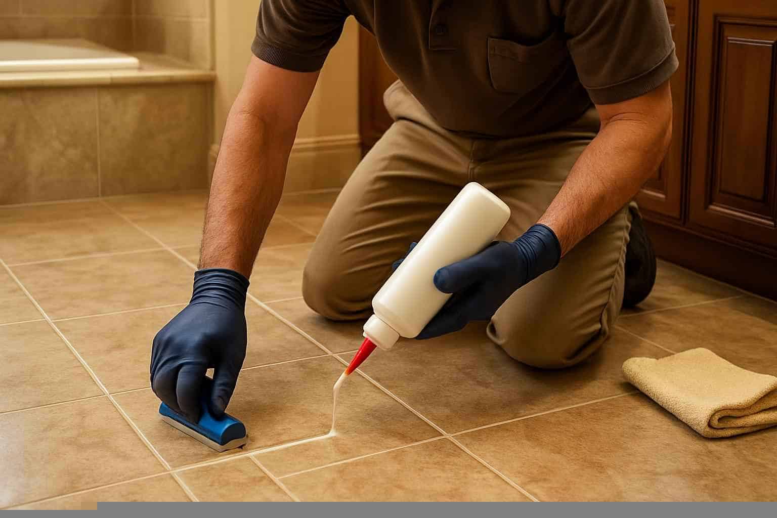 Grout Repair Sealing Service in Pipe Creek TX