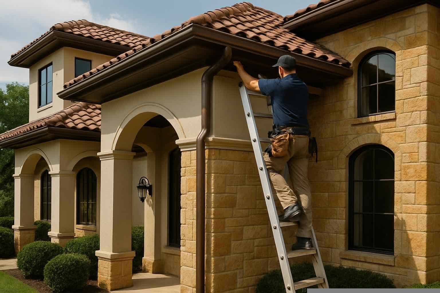 Gutter Installation Contractor In Cottonwood Shores TX Gutter Repair Service in Cottonwood Shores TX